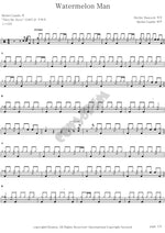 Watermelon Mank Michel Camilo Full Drum Transcription / Drum Sheet Music COPYDRUM