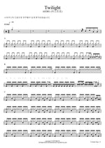 Twilight ASTRO (아스트로) Full Drum Transcription / Drum Sheet Music COPYDRUM