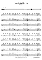 Hurts Like Heaven Coldplay Full Drum Transcription / Drum Sheet Music COPYDRUM