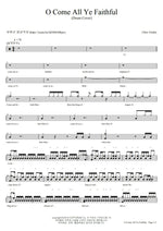 O, Come All Ye Faithful Chris Tomlin Full Drum Transcription / Drum Sheet Music COPYDRUM