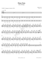 Dear Son (Dear Son) Lee Seunghwan (이승환) Full Drum Transcription / Drum Sheet Music COPYDRUM