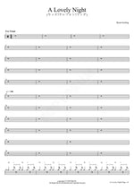 A Lovely Night Ryan Gosling Full Drum Transcription / Drum Sheet Music COPYDRUM