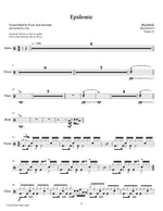 Epidemic Blackfield Full Drum Transcription / Drum Sheet Music Jaslow Drum Sheets