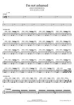 I'm Not Ashamed (2024 CONFERENCE) Isaiah6tyOne (아이자야씩스티원) Full Drum Transcription / Drum Sheet Music COPYDRUM