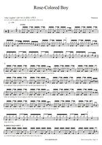 Rose Colored Boy Paramore Full Drum Transcription / Drum Sheet Music COPYDRUM