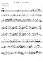 Good To Be Alive Slashs Snakepit Full Drum Transcription / Drum Sheet Music COPYDRUM