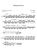 Nothing to No One Dark Tranquillity Full Drum Transcription / Drum Sheet Music Jaslow Drum Sheets