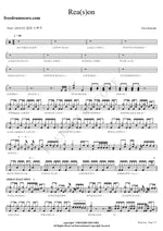 Rea(s)on (from the anime Sword Art Online: Alternative Gun Gale Online ガンゲイル・オンライン) Reona (レオナ) Full Drum Transcription / Drum Sheet Music COPYDRUM