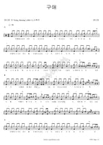 Wooing (구애) Candyman (캔디맨) Full Drum Transcription / Drum Sheet Music COPYDRUM