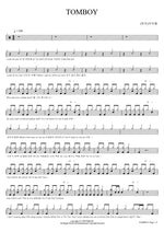 Tomboy Gidle (여자아이들) Full Drum Transcription / Drum Sheet Music COPYDRUM