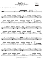 Get to It (J Rod Sullivan Drum Cover) Dave Weckl Full Drum Transcription / Drum Sheet Music COPYDRUM