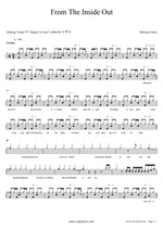 From the Inside Out (Live) Hillsong Worship Full Drum Transcription / Drum Sheet Music COPYDRUM