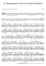 It's Beginning To Look A Lot Like Christmas (It's Beginning To Look A Lot Like Christmas) Sung Si Kyung (성시경) Full Drum Transcription / Drum Sheet Music COPYDRUM
