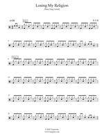 Losing My Religion - R.E.M. drum sheet music