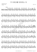 Those Who Wait for the Lord (주 여호와를 앙망하는 자) Lim Jeongseon (임정선) Full Drum Transcription / Drum Sheet Music COPYDRUM