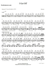 I Get Off Halestorm Full Drum Transcription / Drum Sheet Music COPYDRUM