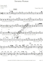 Savannah Woman Tommy Bolin Full Drum Transcription / Drum Sheet Music COPYDRUM