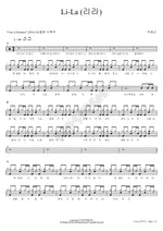 La Park Hyo Shin (박효신) Full Drum Transcription / Drum Sheet Music COPYDRUM