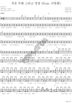 Death, Resurrection, and the Holy Spirit (Feat. Na Young Hwan) (죽음 부활 그리고 성령 (Feat. 나영환)) Lee Gwonhee (이권희) Full Drum Transcription / Drum Sheet Music COPYDRUM
