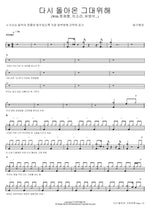 For You, Who Returned Again (다시 돌아온 그대위해) Ilgiyaebo (일기예보) Full Drum Transcription / Drum Sheet Music COPYDRUM