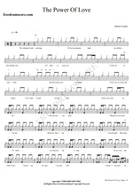 The Power of Love Helene Fischer Full Drum Transcription / Drum Sheet Music COPYDRUM