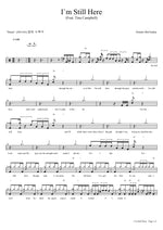 I'm Still Here Donnie McClurkin Full Drum Transcription / Drum Sheet Music COPYDRUM