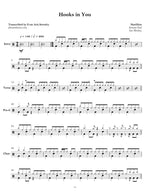 Hooks in You Marillion Full Drum Transcription / Drum Sheet Music Jaslow Drum Sheets