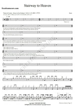 Stairway to Heaven Heart Full Drum Transcription / Drum Sheet Music COPYDRUM