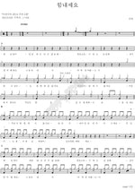 Cheer Up (힘내세요) Juri (주리) Full Drum Transcription / Drum Sheet Music COPYDRUM