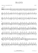 It Will Pass (지나간다) Kim Beom Soo (김범수) Full Drum Transcription / Drum Sheet Music COPYDRUM