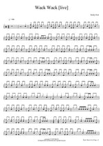 Wack Wack (Live at Chez Club, Hollywood) The Buddy Rich Big Band Full Drum Transcription / Drum Sheet Music COPYDRUM