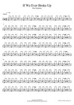 If We Ever Broke Up Mae Stephens Full Drum Transcription / Drum Sheet Music COPYDRUM