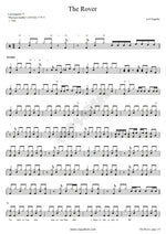 The Rover Led Zeppelin Full Drum Transcription / Drum Sheet Music COPYDRUM