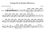 Lazing on a Sunday Afternoon Queen Full Drum Transcription / Drum Sheet Music Franki Bio