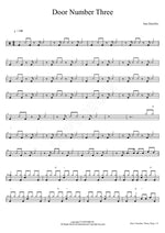 Door Number Three Sara Bareilles Full Drum Transcription / Drum Sheet Music COPYDRUM