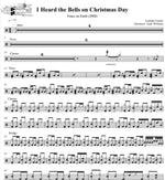 I Heard the Bells on Christmas Day Casting Crowns Full Drum Transcription / Drum Sheet Music DrumSetSheetMusic.com