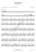 Up and Go The Starting Line Full Drum Transcription / Drum Sheet Music COPYDRUM