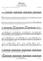 Mercies (New Every Morning) (Live from Trafalgar Square) Matt Redman Full Drum Transcription / Drum Sheet Music COPYDRUM