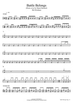 Battle Belongs (Drum cover by Daniel Bernard) Phil Wickham Full Drum Transcription / Drum Sheet Music COPYDRUM