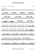 Training Montage (from Rocky IV Soundtrack) Vince Dicola Full Drum Transcription / Drum Sheet Music COPYDRUM