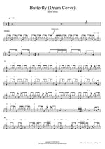 Butterfly (Drum Cover by Mollerice) Jason Mraz Full Drum Transcription / Drum Sheet Music COPYDRUM