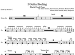 I Gotta Feeling Black Eyed Peas Full Drum Transcription / Drum Sheet Music Phoebe C