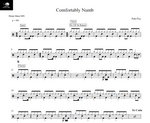 Comfortably Numb Pink Floyd Full Drum Transcription / Drum Sheet Music Drum Sheet MX