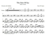The Isles of Ice Heart of Cygnus Full Drum Transcription / Drum Sheet Music Franki Bio