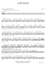 Fool for Love (사랑의 바보) The Nuts (더넛츠) Full Drum Transcription / Drum Sheet Music COPYDRUM
