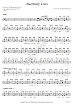 Deceptively Yours (feat. Norah Jones) The Peter Malick Group Full Drum Transcription / Drum Sheet Music COPYDRUM