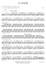 What Should I Do (나 어떡해) Sinawe (시나위) Full Drum Transcription / Drum Sheet Music COPYDRUM