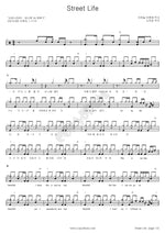 Street Life (Street Life) Kim Na Young (김나영) Full Drum Transcription / Drum Sheet Music COPYDRUM