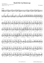 Build Me Up Buttercup - The Foundations - Full Drum Transcription / Dr ...