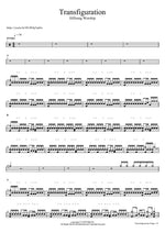 Transfiguration Hillsong Worship Full Drum Transcription / Drum Sheet Music COPYDRUM